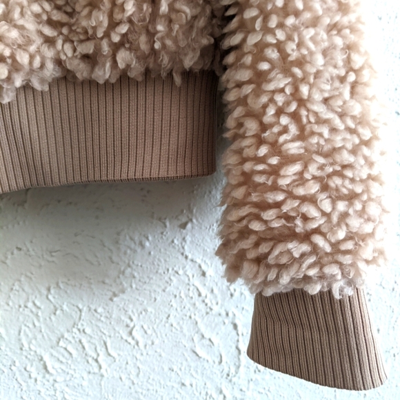 Newbury Kustom Sherpa Bomber Jacket - Picture 5 of 8